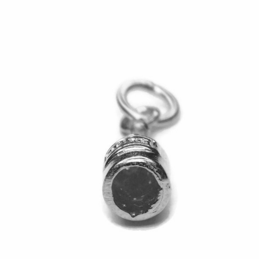Wine Charm Pendant .925 Sterling Silver - Picture 5 of 6
